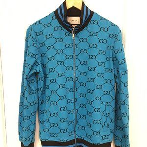 Gucci Men's Blue Sport Jacket